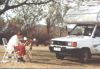 Camping bij sterkfontyn dam